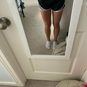 Nike Black Shorts with White Trim